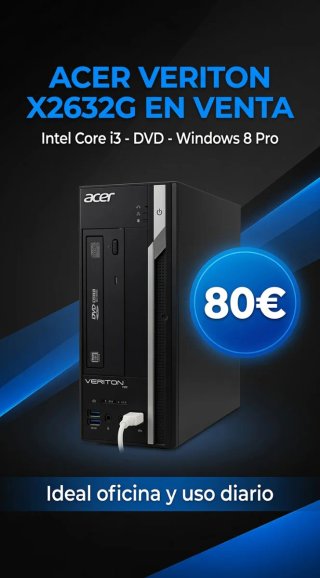 Acer Veriton X2632G Intel Core i3