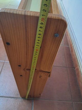 Escritorio infantil madera plegable