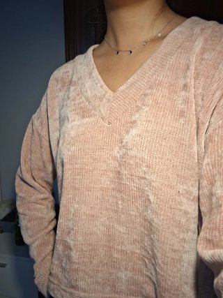 Jersey Stradivarius rosa talla S