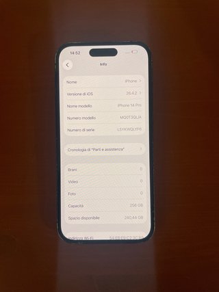 IPhone 14 Pro - 256 GB - OTTIME CONDIZIONI