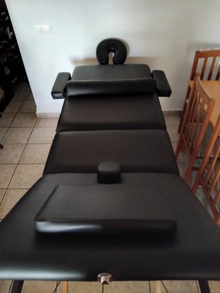 Camilla Profesional Masajes Negra