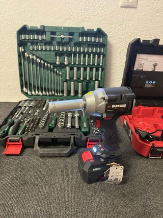 Parkside Set de Llaves y Taladro de Impacto