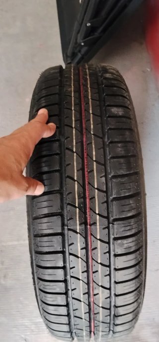 Rueda Opel con Tapacubos