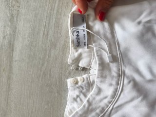 Vestido mini blanco