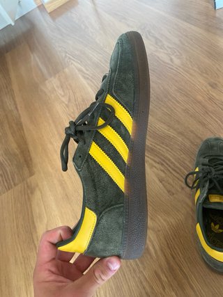 Zapatillas Adidas Spezial Verde y Amarillo
