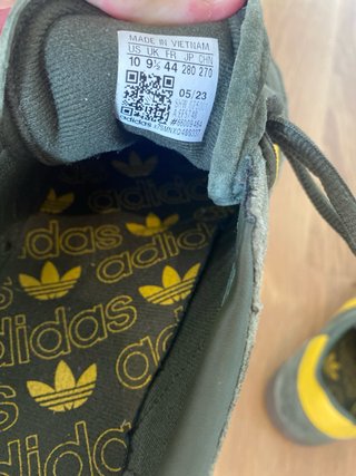 Zapatillas Adidas Spezial Verde y Amarillo