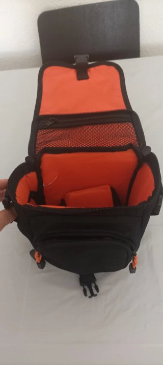 Borsa per fotocamera Olympus nera