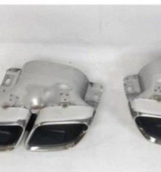 Cola De Escape Mercedes W205 2019 Chrome