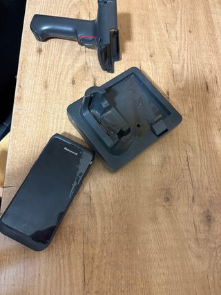 Honeywell CT40 PDA con base de carga
