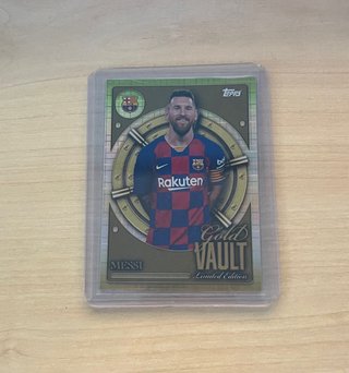 Cartas Gold Vault: Messi, Ronaldinho, Rapinha