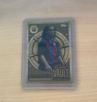 Cartas Gold Vault: Messi, Ronaldinho, Rapinha