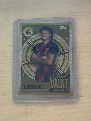 Cartas Gold Vault: Messi, Ronaldinho, Rapinha