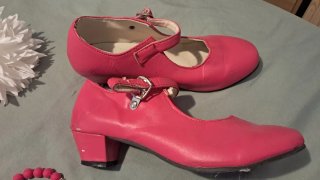 Vestido Gitana Lunares Rosa Talla 6