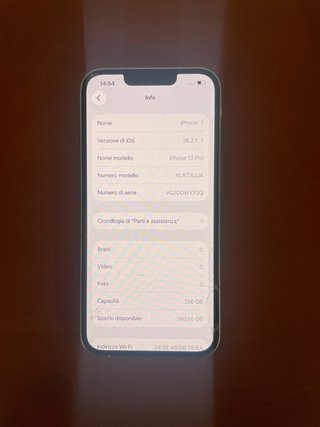 iPhone 13 Pro - 256 GB - ORO - OTTIME CONDIZIONI