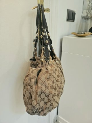 Bolso Gucci Pelham GG Beige/Marrón