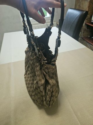 Bolso Gucci Pelham GG Beige/Marrón