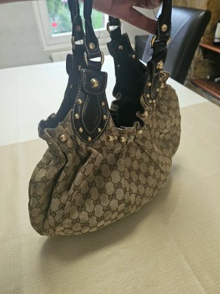 Bolso Gucci Pelham GG Beige/Marrón