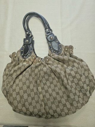 Bolso Gucci Pelham GG Beige/Marrón
