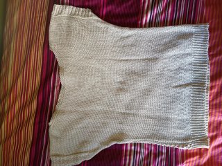 Jersey de verano beige talla única
