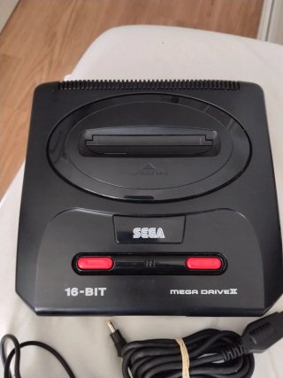 Sega Mega Drive II Negra