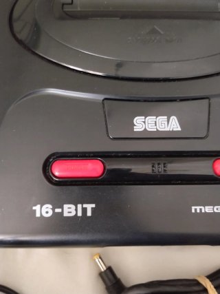 Sega Mega Drive II Negra