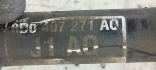 TRANSMISION DELANTERA IZQUIERDA AUDI A4 BERLINA (