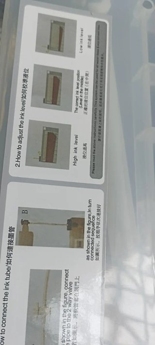 Depósitos tinta CISS plotter
