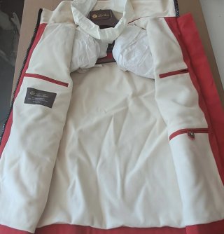Gilet Loro Piana Storm System Rosso