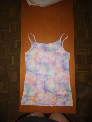 Camiseta tirantes multicolor Tezenis