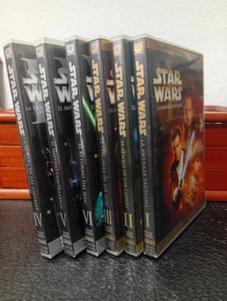 Saga Star Wars Completa DVD