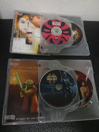 Saga Star Wars Completa DVD