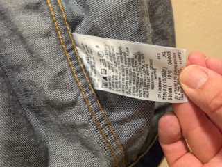 Cazadora Vaquera Levi's Original Azul
