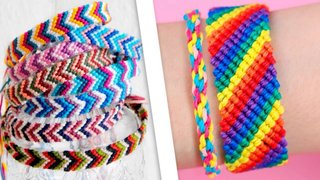 Pulseras de hilo hechas a mano
