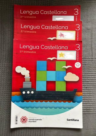 Lote libros tercero primaria