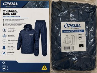 Traje Impermeable Opsial Delta Plus Azul Talla L