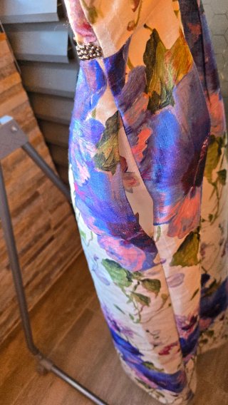 Vestido floral multicolor