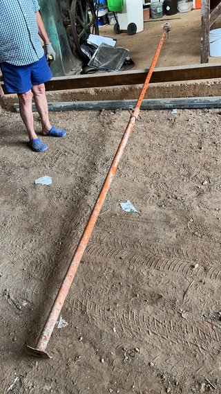 Puntales de obra metálicos 4 metros
