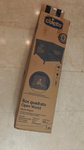parque infantil Chicco Box Quadrato Open World