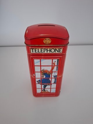 Hucha Cabina Telefónica Londres Roja