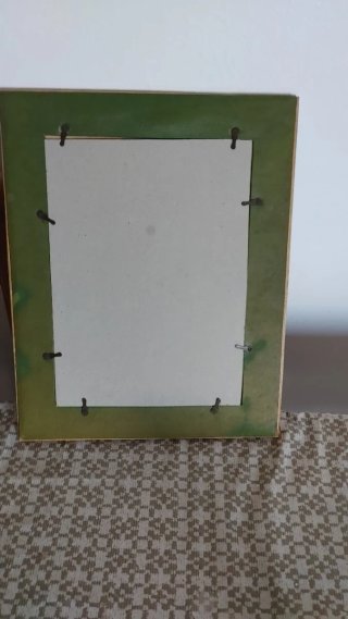 Cornice anni '30 con ritratto Duce