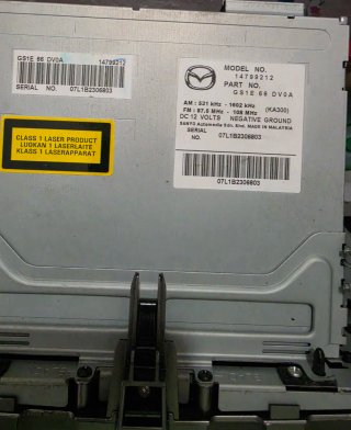 Pantalla Original Mazda 6 2008