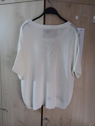 Jersey H&M - Blanco roto- Manga 3/4