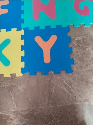 Puzzle Suelo Abecedario Niños