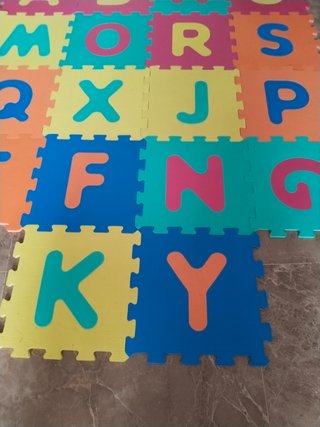 Puzzle Suelo Abecedario Niños