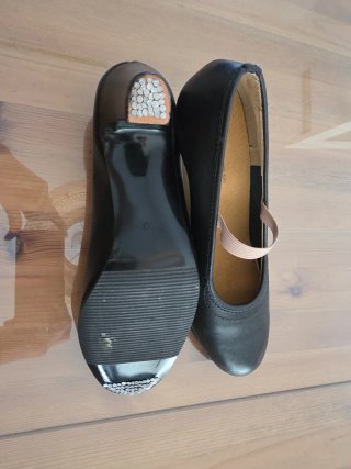 Zapatos Flamenca Roberto Garrido Negros