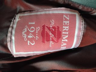 Abrigo 3/4 Piel Ovina Zerimar Negro