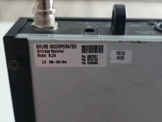 Receptor Shure SLX4 UHF L4 638-662 MHz