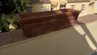 Jardinera de terracota