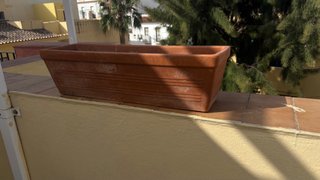 Jardinera de terracota