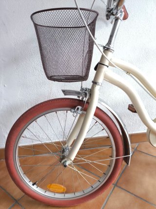 Bicicleta Saccom 20 con cesta